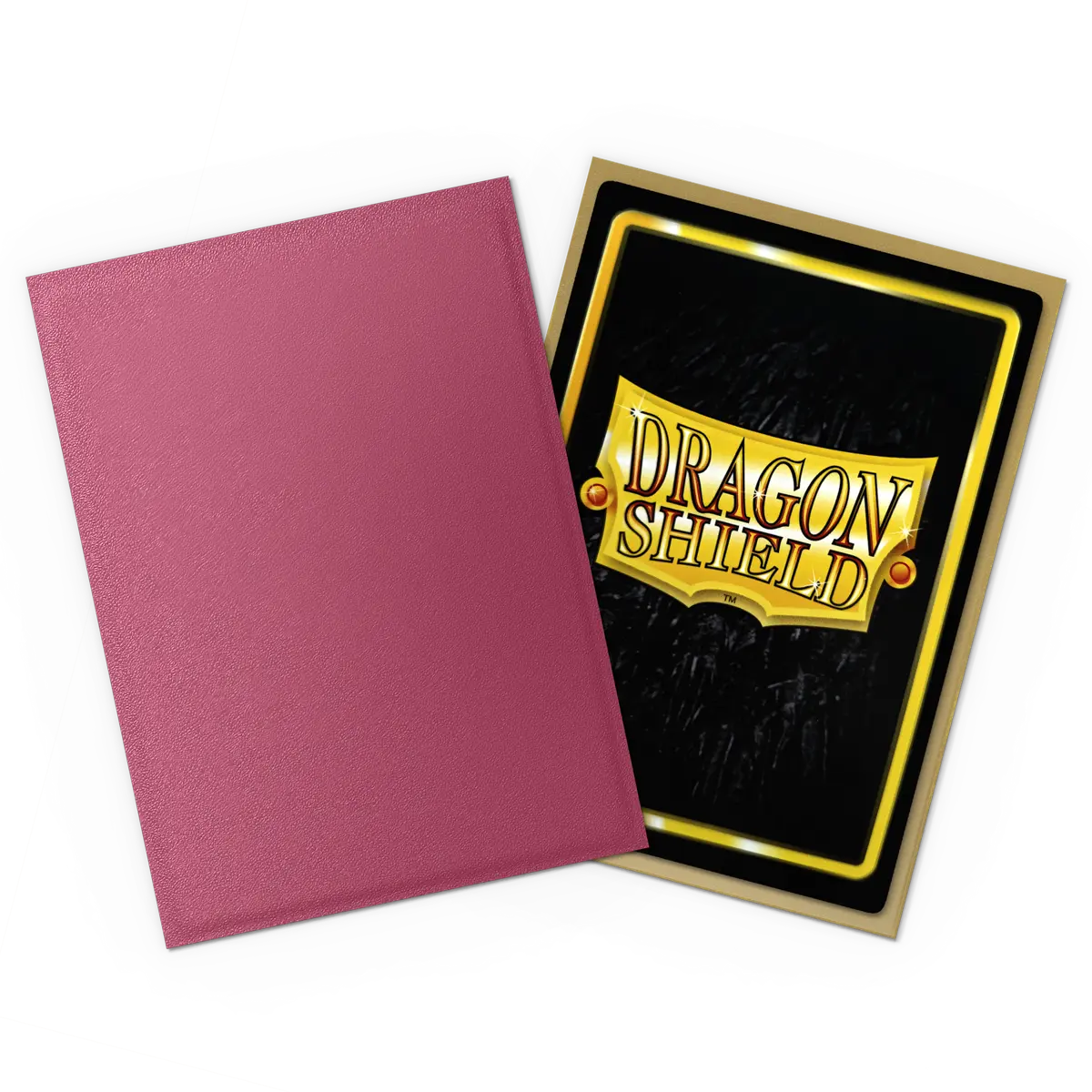 Dragonshield Matte Dual - Pomegranate & Gold